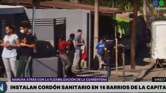 Córdoba retrocede a la fase 3 y hay 16 barrios con estricto control