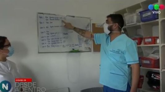 El Covid-19 Desde Adentro: así trabaja el personal sanitario de las áreas restringidas