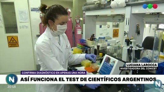 Te mostramos cómo funciona el test rápido desarrollado por científicos argentinos