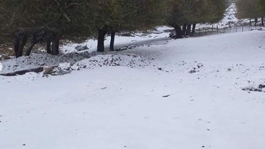 IMÁGENES: primera nevada del año pintó de blanco  las Altas Cumbres y Calamuchita