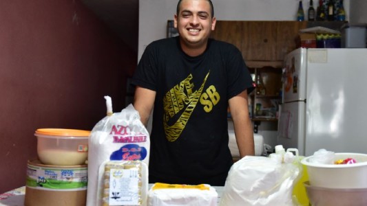 El joven que se puso una panadería con el IFE de 10.000 pesos