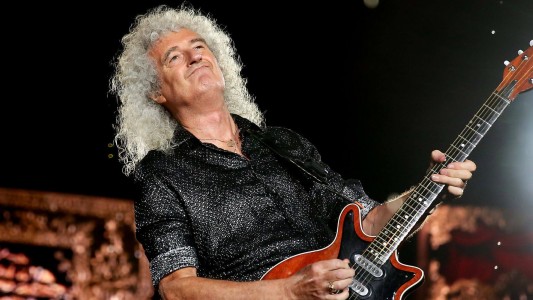 Brian May, además de desgarrarse el glúteo, sufrió un infarto y le colocaron tres stents