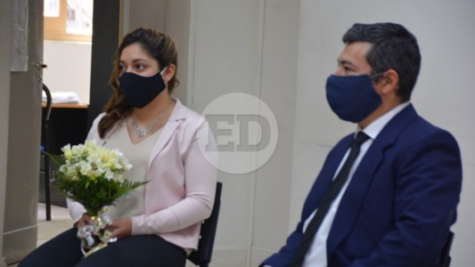 El amor es más fuerte: San Luis tuvo el primer casamiento de la cuarentena