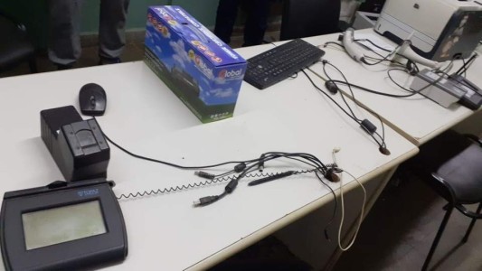 Robaron equipos y documentación del CPC de Guiñazú