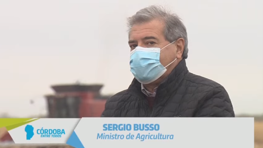 VIDEO: el ministro Sergio Busso, recorre un campo sistematizado