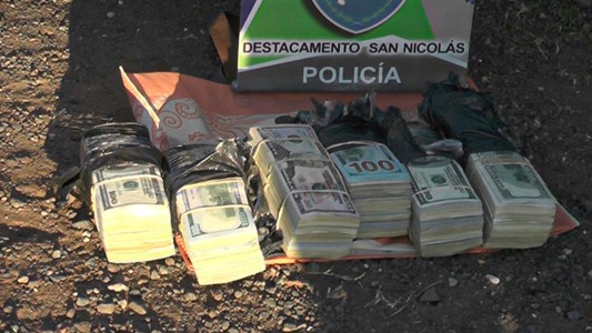 DJ queda preso en San Nicolás al no poder justificar US$ 200.000 que llevaba en el auto