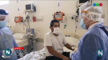 El Covid-19 Desde Adentro: así están los pacientes internados en el Hospital de Ezeiza
