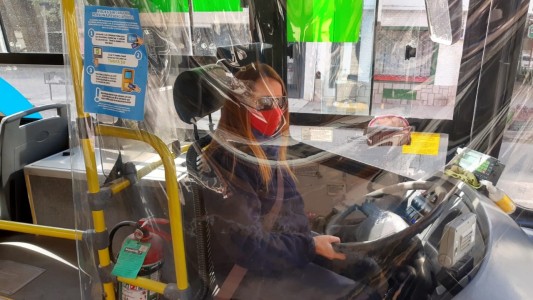 FOTOS: así son las medidas de seguridad e higiene en el Transporte Urbano de Córdoba