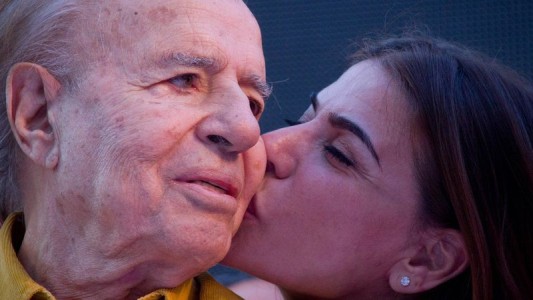 "Recen por mi papá", pidió Zulemita Menem