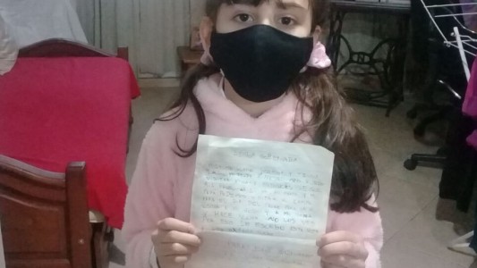 La niña de 9 años que pide ver a sus abuelos: "desde hace 3 meses no puedo visitar a nadie"