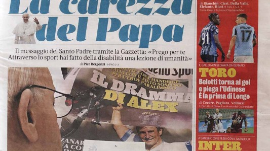 El Papa Francisco escribe una carta a Zanardi aplaudiendo su ejemplo