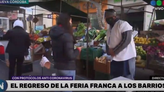 Más de 100 días después volvieron las ferias francas