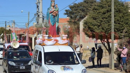 Salta: organizan la procesión de la Virgen del Perpetuo Socorro en vehículos
