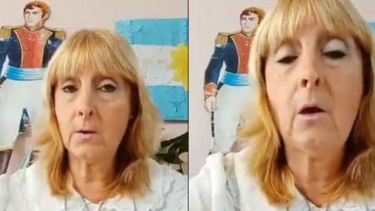 Video: El papelón de una maestra en un video homenaje a Belgrano