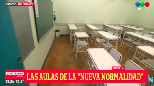 Video: cómo serán las aulas del colegio en la nueva normalidad