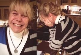 Video inédito de cuando Claudia Villafañe se entera que va a ser abuela de Roma