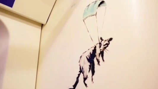 Lo hizo de nuevo: el mensaje Banksy sobre el coronavirus