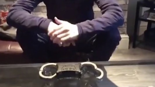 "Vengan a buscarme": huyó de la Policía y publicó un video para burlarse