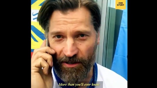 "Marcelo te amamos más de lo que nunca vas a saber", dijo el actor de Game of Thronesa Bielsa