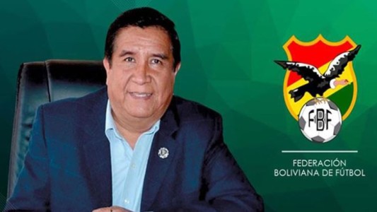 Murió por coronavirus el presidente de la Federación Boliviana de Fútbol