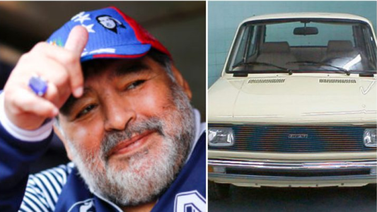 La maravillosa historia del primer auto 0 KM de Diego Maradona