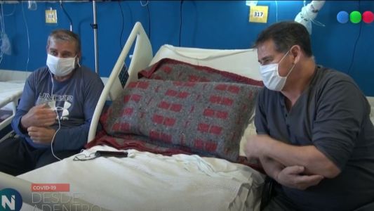 El Covid-19 Desde Adentro: la historia de José y Julio "unidos contra la enfermedad"