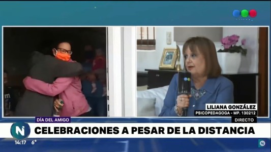 Liliana González: "Día del amigo y las celebraciones a pesar de la distancia"