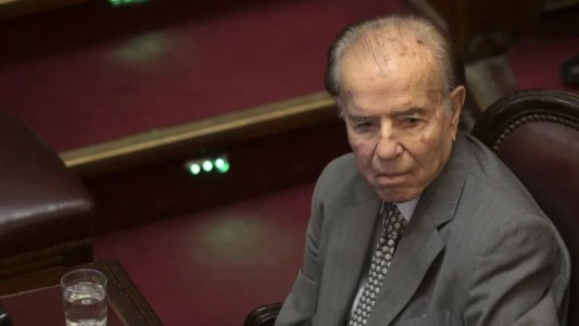 Volvieron a internar al expresidente Carlos Menem