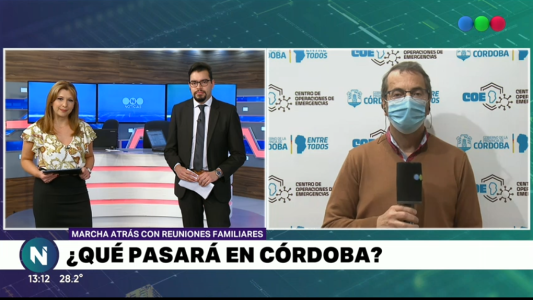 Hasta el 16 de agosto suspenden las reuniones familiares en Córdoba