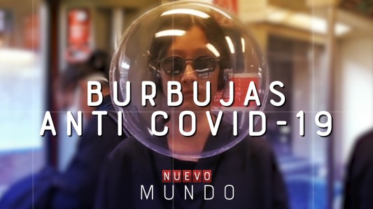 Burbujas anti COVID-19: moda y protección
