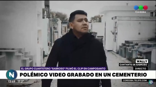 Qué dijo Wally sobre el polémico videoclip de "Sabroso" en el cementerio de Despeñaderos