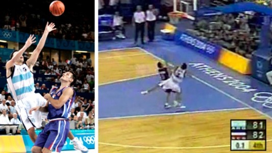 Se cumplen 16 años de la mítica "palomita" de Manu frente a Serbia