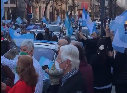 Marcha del #17A en Córdoba: así se difunde en las redes