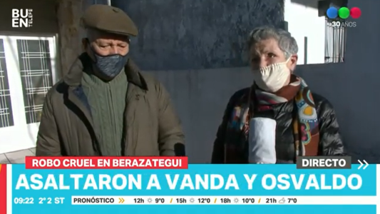 Robo cruel a abuelos en Berazategui: Amenazaron con matar a sus nietas