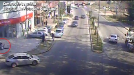 Video: así fue la violenta entradera a un abogado en Tigre