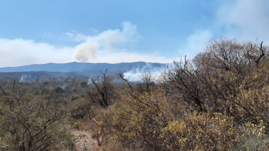 Incendios en Córdoba: la situación climática sigue siendo adversa