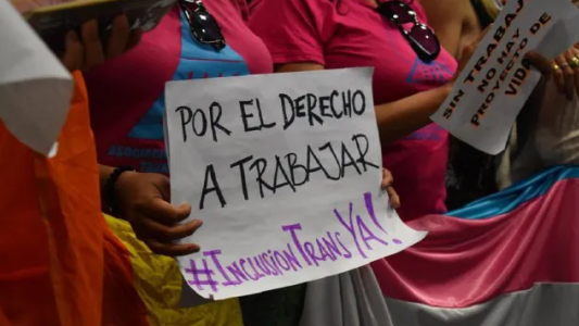 Exigen una ley de cupo laboral e inclusión trans nacional