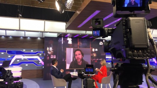 En Telefe Noticias nos tomamos un café con Juan Gil Navarro