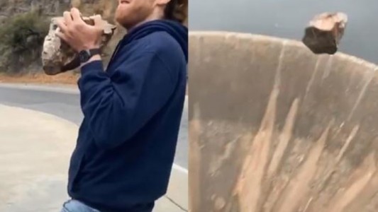 Denunciaron penalmente al autor del "piedrazo" al embudo del San Roque