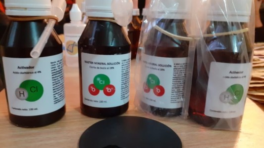 Detuvieron a un hombre que promocionaba y vendía dióxido de cloro en Burzaco