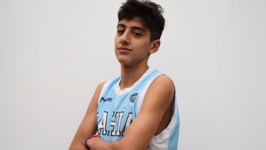 Matías Zannoto, el basquetbolista bahiense de 15 años que fue transferido a España