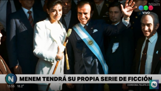 Carlos Menem tendrá su propia serie