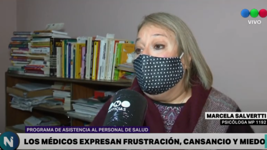 Terapistas acorralados por el cansancio, el miedo y la frustración