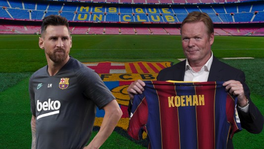 Koeman: "Messi es el mejor y ojalá pueda repetirlo esta temporada"