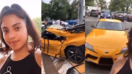 Tragedia: se mató al chocar su nuevo auto de lujo tras celebrar la compra en redes sociales