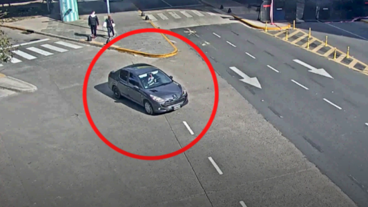 Cinematográfica persecución por las calles de Vicente López