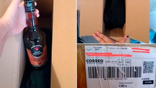 Compró una laptop de $140 mil y le llegó una botella