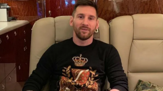 Messi pone su avión privado para trasladar a un grupo de compañeros de la selección
