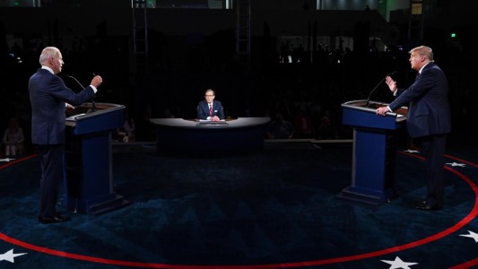 Donald Trump y Joe Biden se tiraron con munición gruesa en el primer debate presidencial