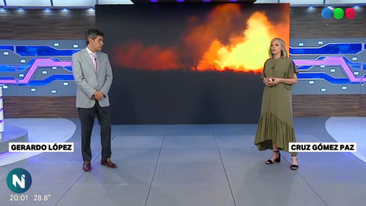 Arde Córdoba: seguí el avance del fuego en vivo en Telefe Noticias